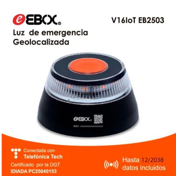 Baliza De Emergencia V16 Geolocalizada Homologada Por DGT